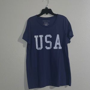 -blue USA shirt